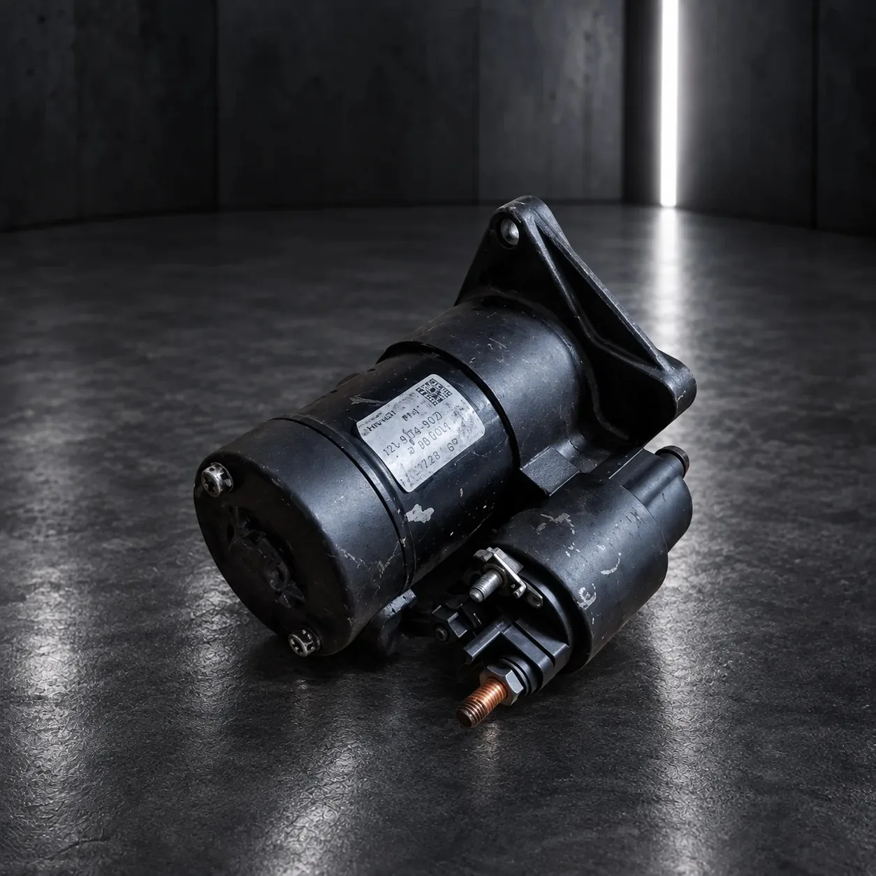 Motorino di avviamento Hitachi S114-903A per Fiat Punto 1.2 8V 55195030, revisionato