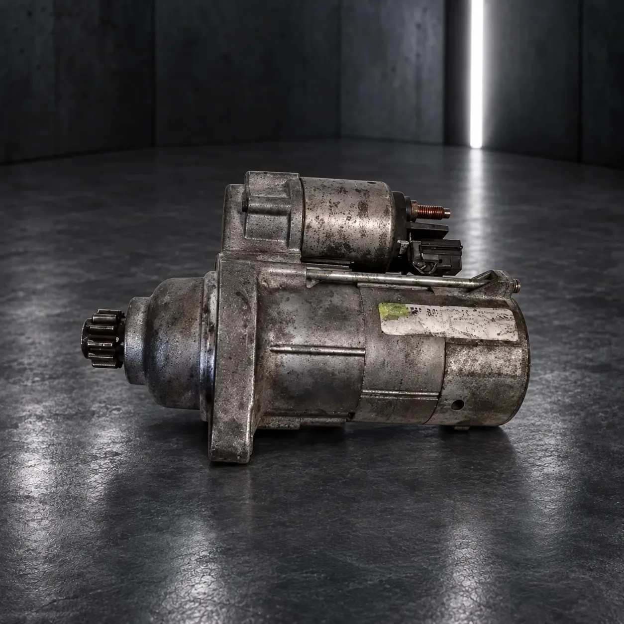 Motorino di avviamento Valeo D7GS10 per VW Touran 1T 2.0 TDI 02M911023NV, revisionato