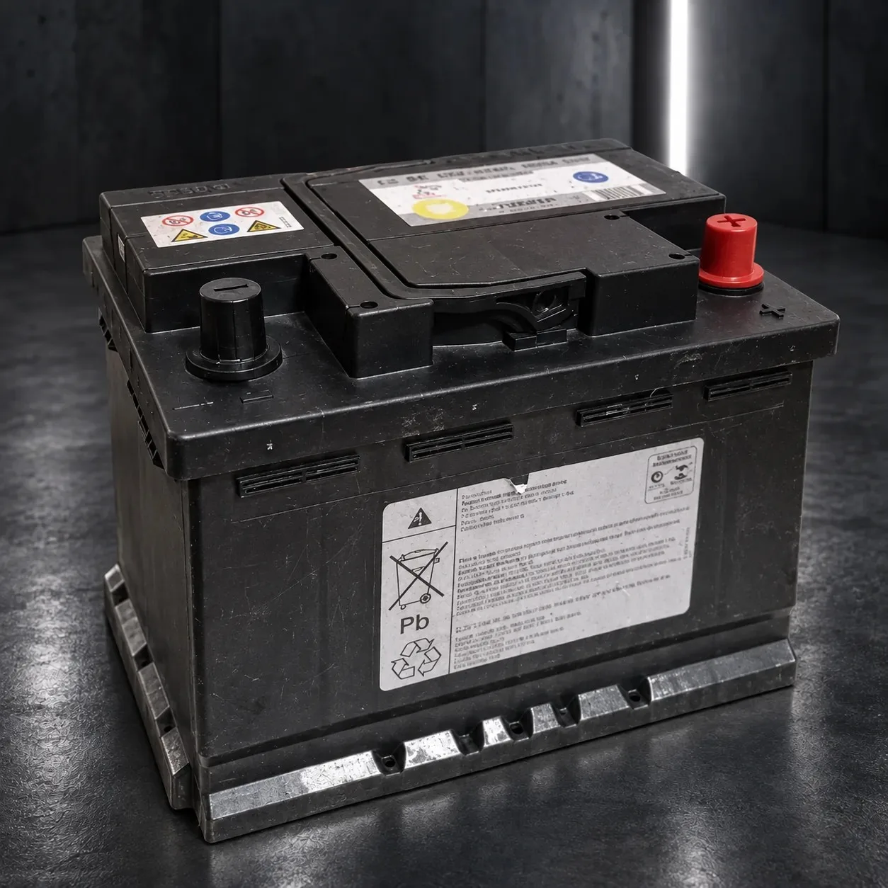 Batteria EFB 60 Ah 680 A originale Citroën e Peugeot 9822616180, rigenerata