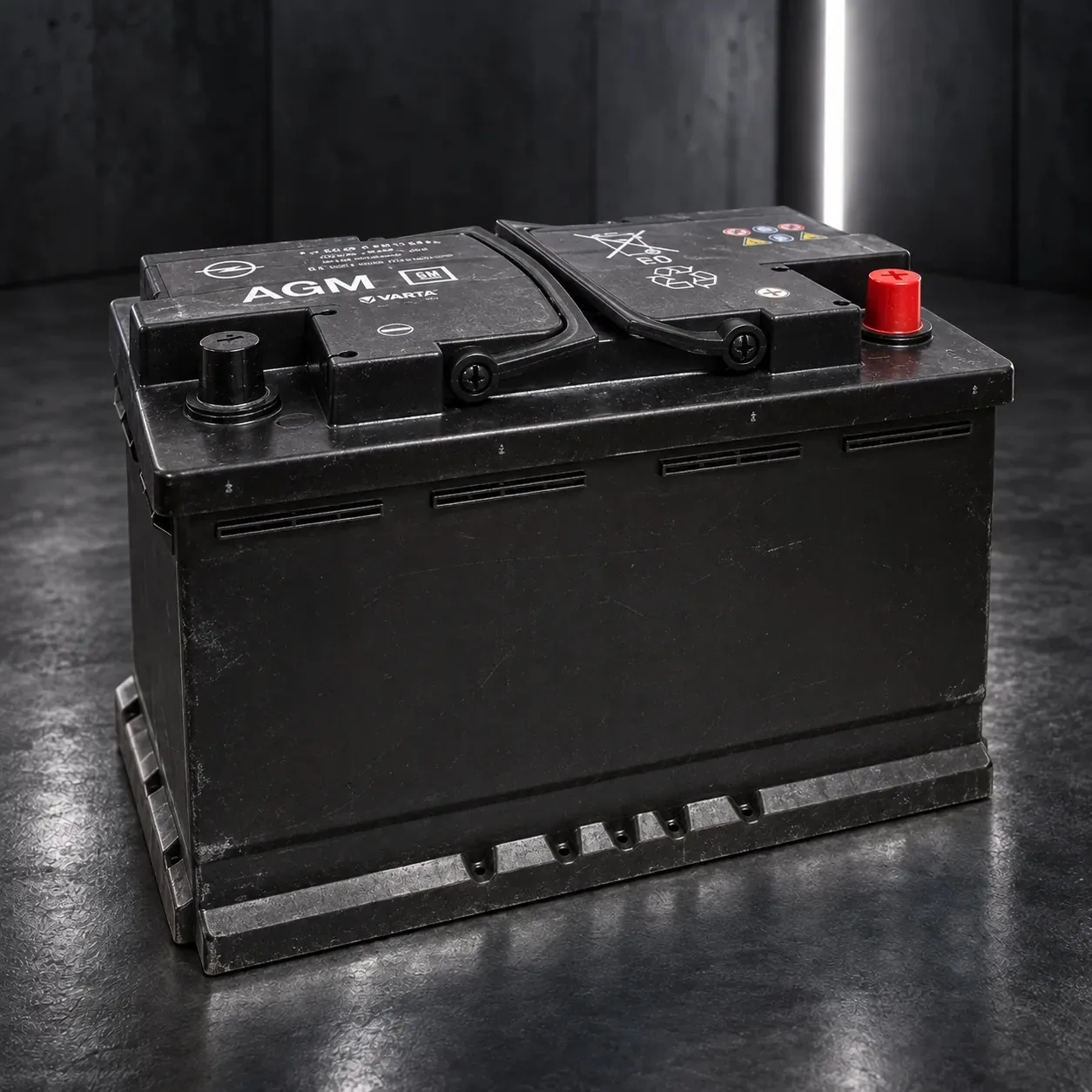 Batteria AGM Varta 80 Ah 800 A originale Opel, rigenerata