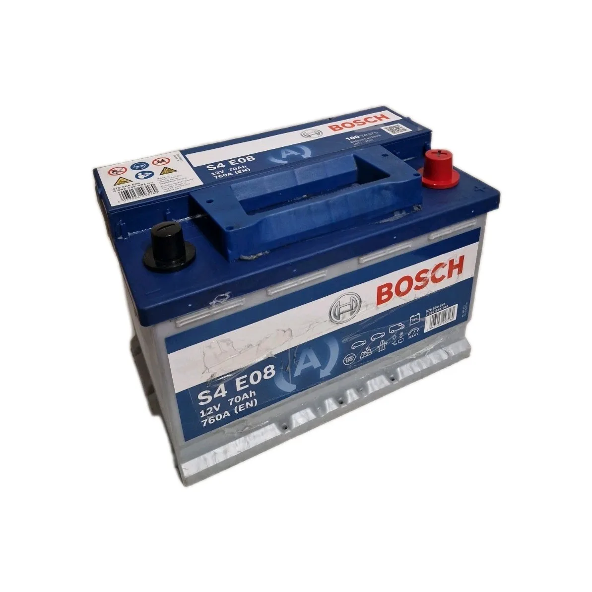 BATTERIA AUTO BOSCH S4E08 START E STOP EFB 0092S4E081 70 AH RIGENERATA